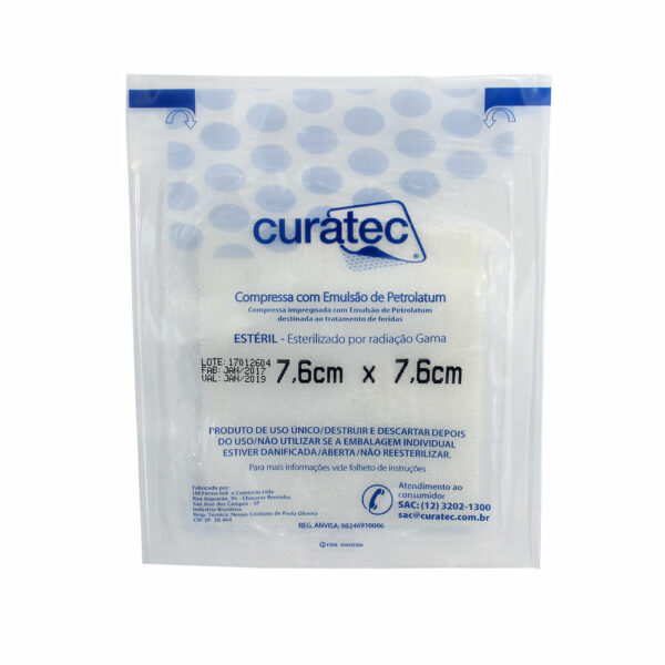 Gaze de Petrolatum Curatec